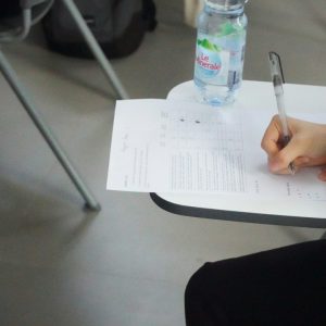 Apontamentos e papel de estudo para os planos de testes